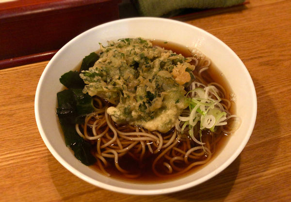 「春菊(370円)」@六文そば 日暮里第1号店の写真