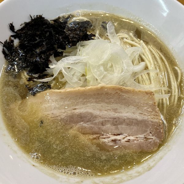 「白中華ソバ+和え玉」@煮干中華ソバ イチカワの写真