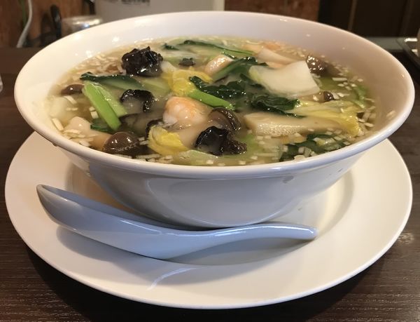 「蝦仁湯麺 ¥1230」@中国酒家 大三元の写真