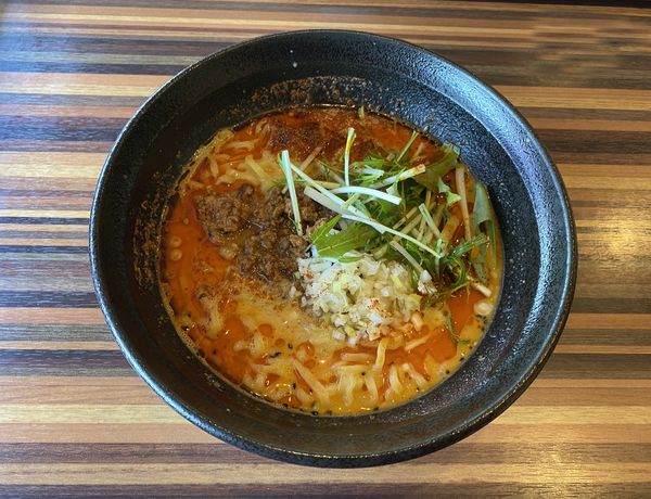 「坦々麺(辛3)830＋ご飯50」@Chinese Dining 胡食 ~kokuu~の写真