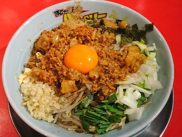 「【限定】山椒香る！大人な台湾カレーまぜそば ￥950」@ハイカロリー学園の写真