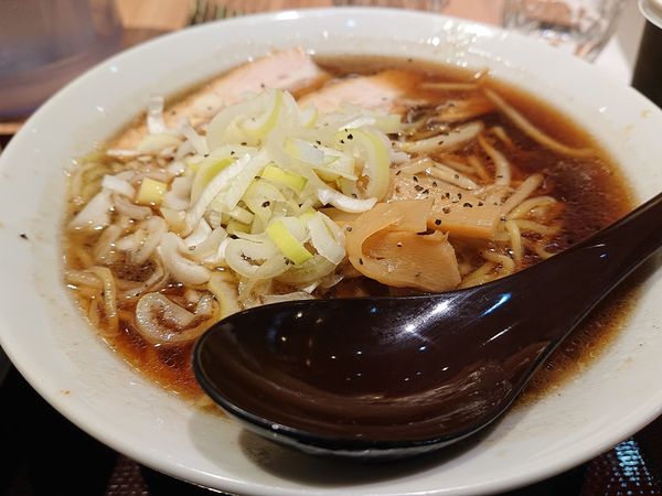 「富山ブラック(大盛り、チャー玉丼セット)」@羅妃焚 イオン札幌桑園店の写真