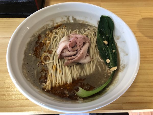 「（限定）担々麺」@煮干らーめん 紫乱の写真
