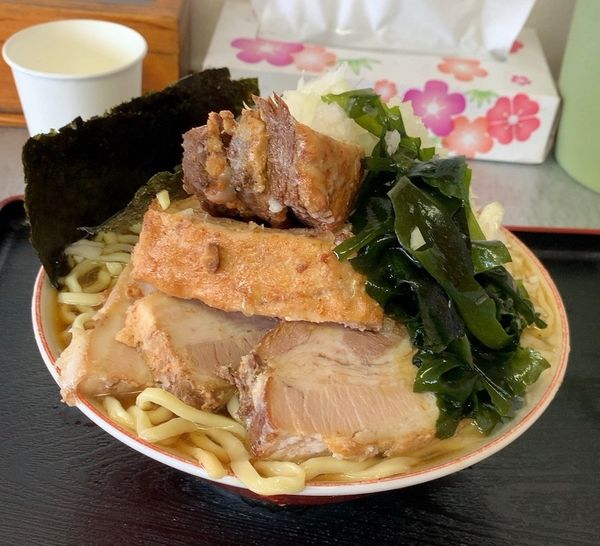 「チャーシュー麺 やくみ のり」@福のじの写真