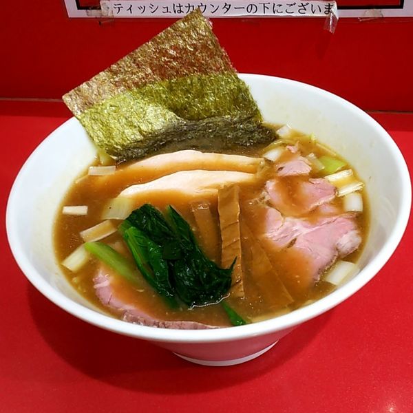 「白湯ラーメン 醤油」@麺喰屋 澤 江戸川R14号本店の写真