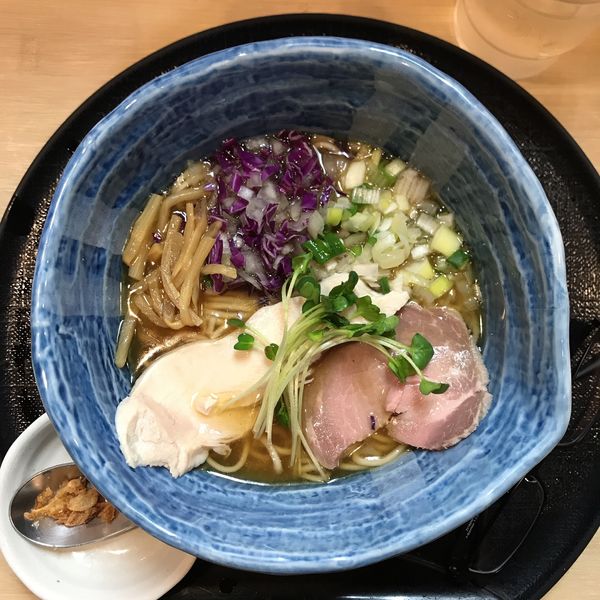 「東京軍鶏そば」@つけ麺 たけもとの写真