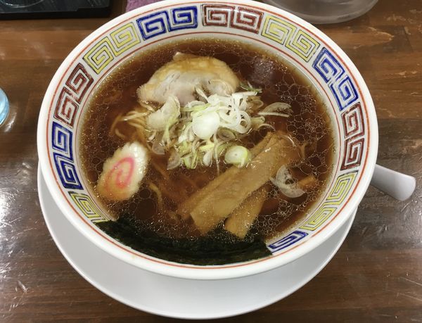 「醤油ラーメン(600¥)」@まこちゃんラーメン道楽の写真