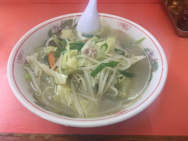 「タンメン(¥600)」@中華 三番の写真