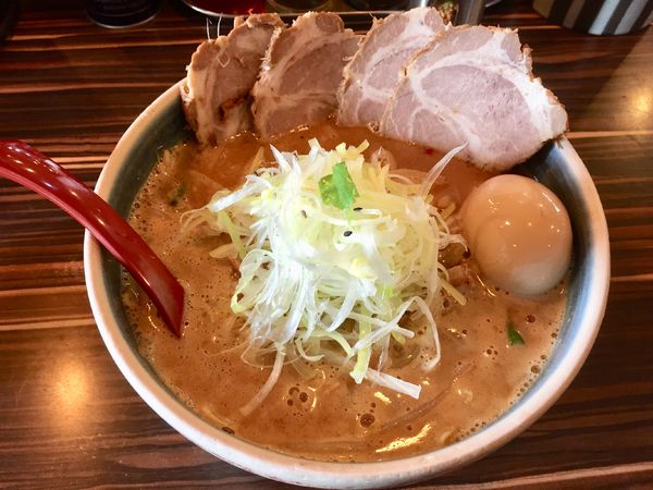 「海の味玉味噌そば」@中華そば 螢の写真