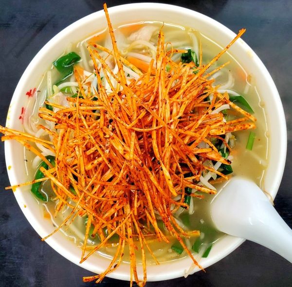 「タンメン+辛口ねぎ」@中華 福吉の写真