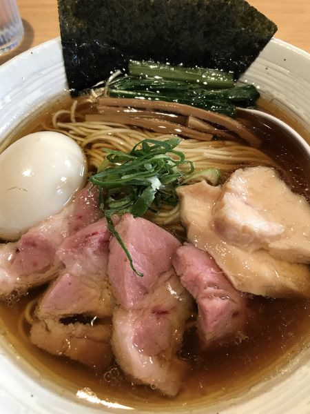 「特製らぁ麺醤油　今宵の酒（天寿）」@麺屋 さくら井の写真