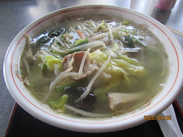 「タンメン 660円」@信州の写真