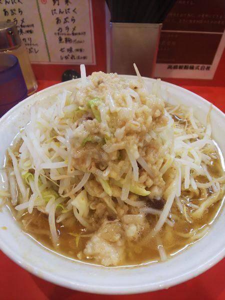 「ラーメン ヤサイ、アブラ、カラメ」@麺屋 桐龍の写真