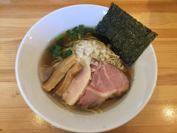 「煮干らーめん（醤油）」@煮干らーめん 川むらの写真