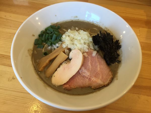 「濃厚煮干らーめん」@煮干らーめん 川むらの写真