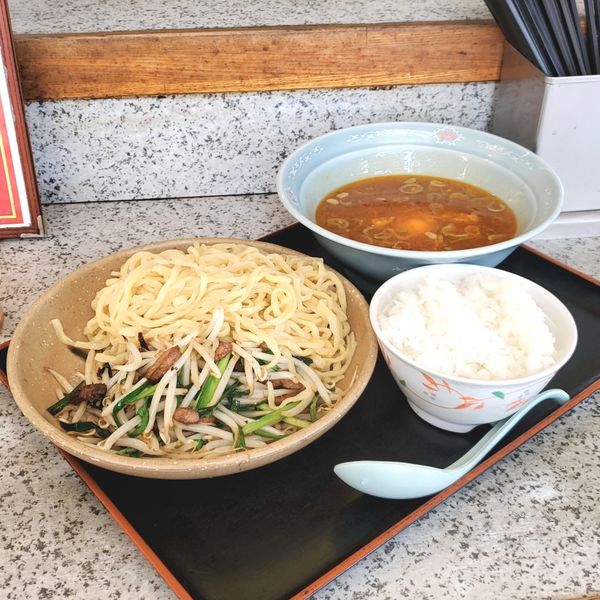 「スタミナつけ麺」@大連 本店の写真