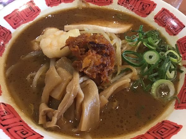 「えび味噌ラーメン769円」@バーミヤン 野田七光台店の写真