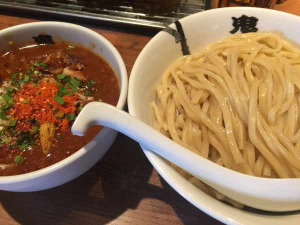 「カラシビつけ麺」@カラシビ味噌らー麺・つけ麺 神田本店の写真