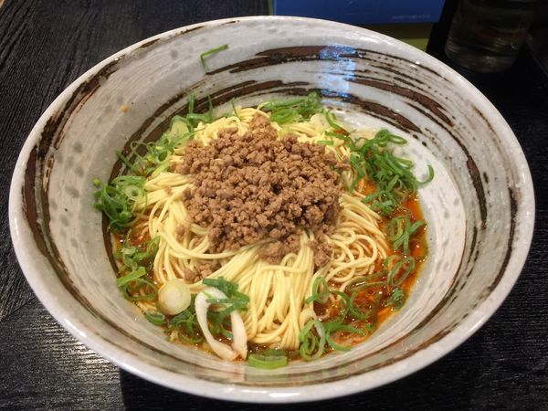 「汁なし坦々麺」@鯉のぼり 中野店の写真
