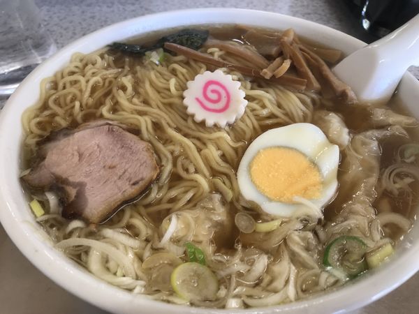 「ワンタン麺」@大勝軒 秋川店の写真