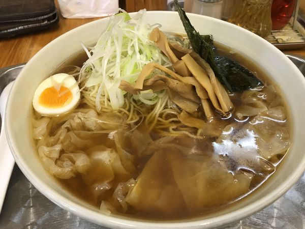 「ワンタン麺 大盛」@川越大勝軒の写真