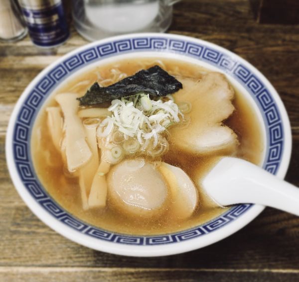 「支那そば（￥800）＋味玉（￥100）」@支那そば はせべの写真