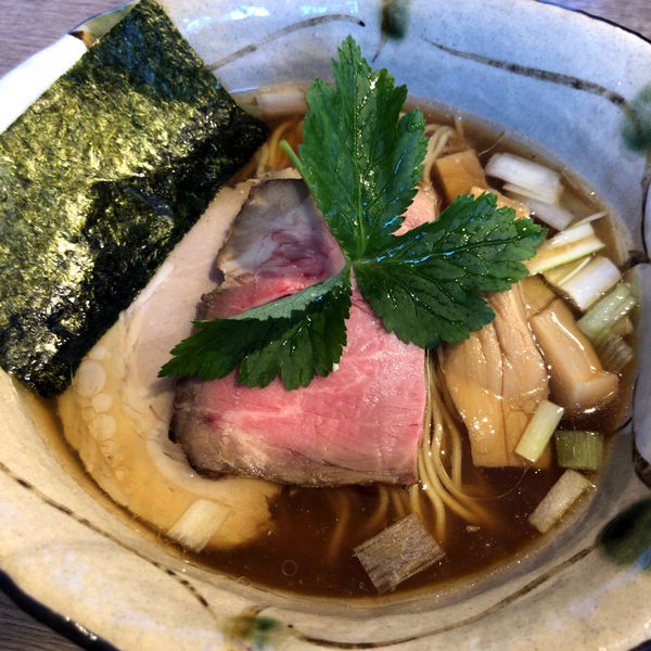 「生正油らぁ麺　780円」@麺屋 椿丸の写真