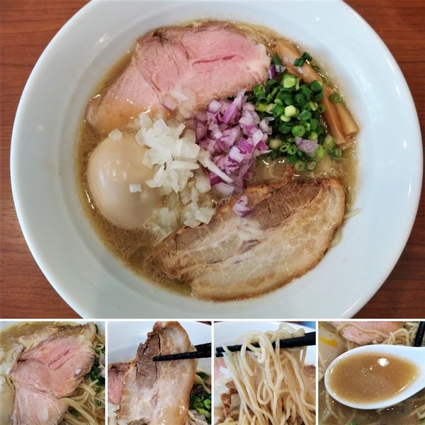 「こく煮節ラーメン(限定)＋味玉＝ 970円」@中華そば 七麺鳥の写真