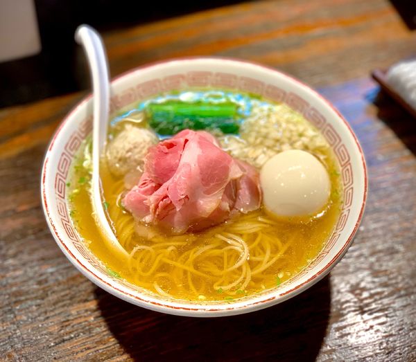 「味玉山椒香るラーメン」@らぁめん小池の写真