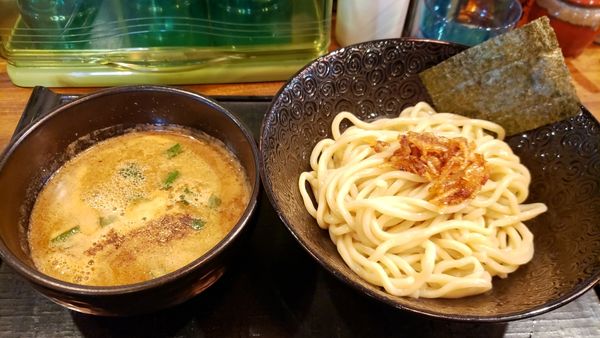 「醤油つけ麺　700円」@飯能つけ麺 一恵 東飯能出張所の写真