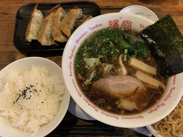 「ランチセットC 820円」@琉球新麺 通堂 儀保駅前店の写真