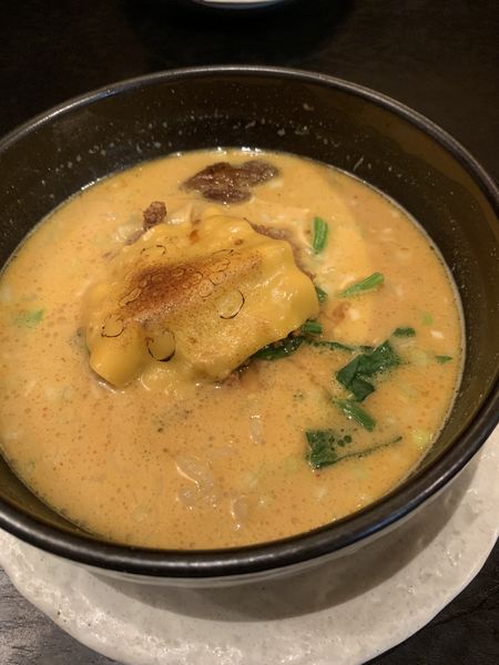 「焼きチーズカレー坦々麺」@ユタの店の写真