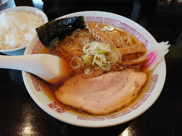 「志那そば+Aセット」@屋台らぁめん 小林の写真