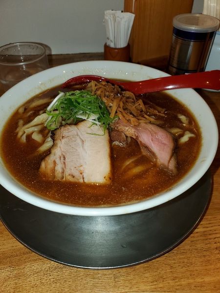 「喜多方らーめん　煮干し」@麺や 七彩 八丁堀店の写真