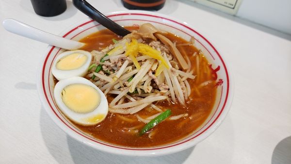 「中本風煮干ソバ　970円」@蒙古タンメン 中本 川越店の写真