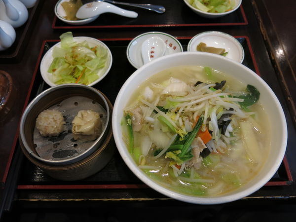 「タンメンセット：700円」@飲茶居酒屋 大福源 西新井店の写真