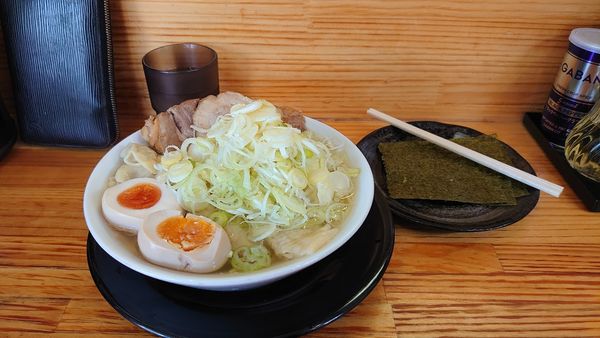 「ネギ塩ワンタンメン」@麺屋 とん嬉の写真