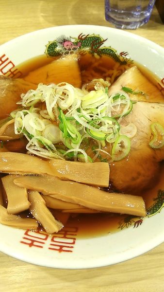 「ちぢれ　あっさり」@長尾中華そば 名古屋驛麺通り店の写真