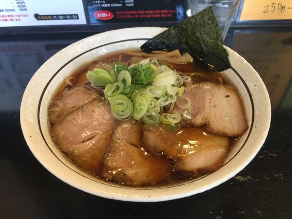 「チャーシューそば」@中華そば しながわの写真