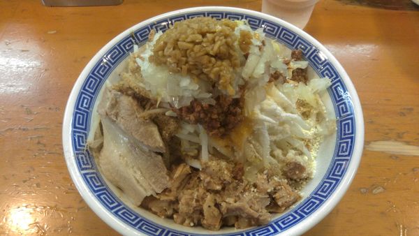 「まぜそば930円」@山勝角ふじ 南流山店の写真