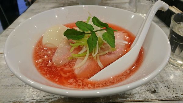 「【昼】限定：紅の豚」@濃厚鶏出汁拉麺 吉法師 KIPPOSHIの写真