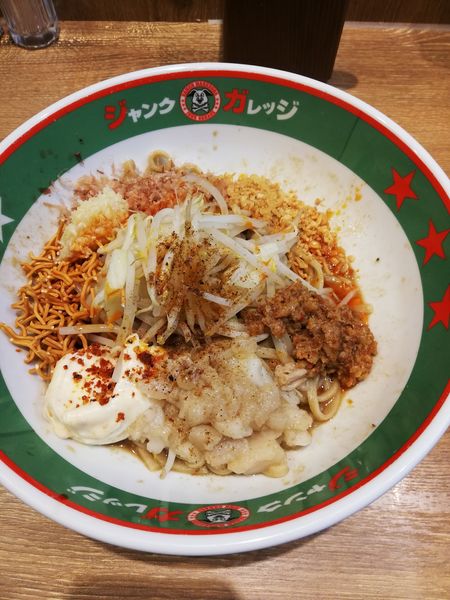 「担々まぜそば」@ジャンクガレッジ 狭山店の写真