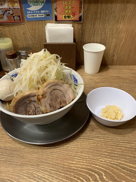 「豚玉ラーメン」@ジャンクガレッジ 川越東口店の写真