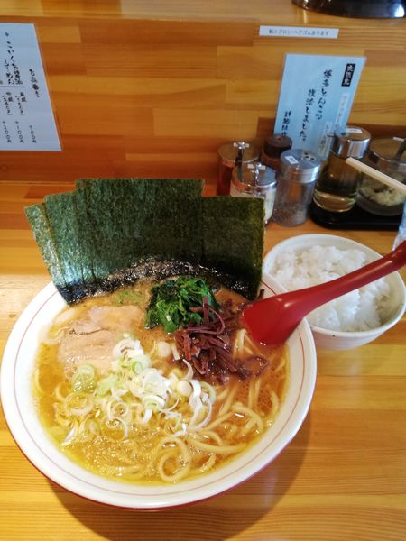 「こいくち醤油らーめん　700円」@とんこつ らい斗の写真