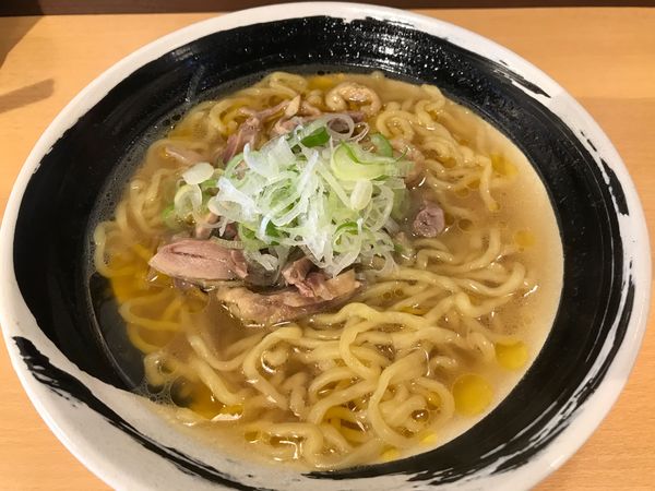 「鳥中華（温）大盛　680円」@肉そば てノ字の写真