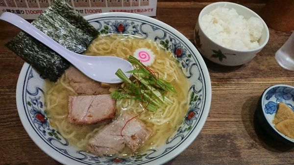 「中華そば 塩」@手打ち中華そば 凌駕の写真