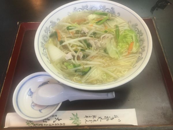 「たんめん(¥750)」@蕎麦処 大むらの写真