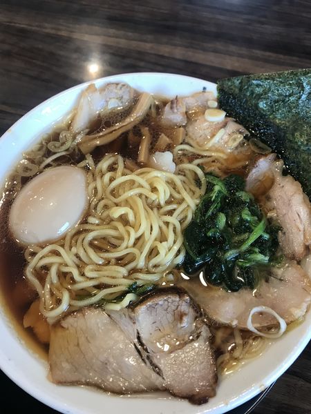 「特製生姜醤油ラーメン　990円」@新潟長岡らーめん みずさわ 東川口店の写真