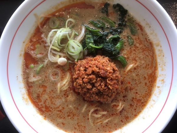 「坦々麺 700円」@日立中華そば むじゃき食堂の写真