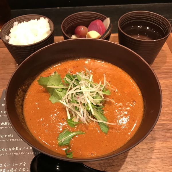 「朝トマトカレーうどん（￥998）」@cuudの写真